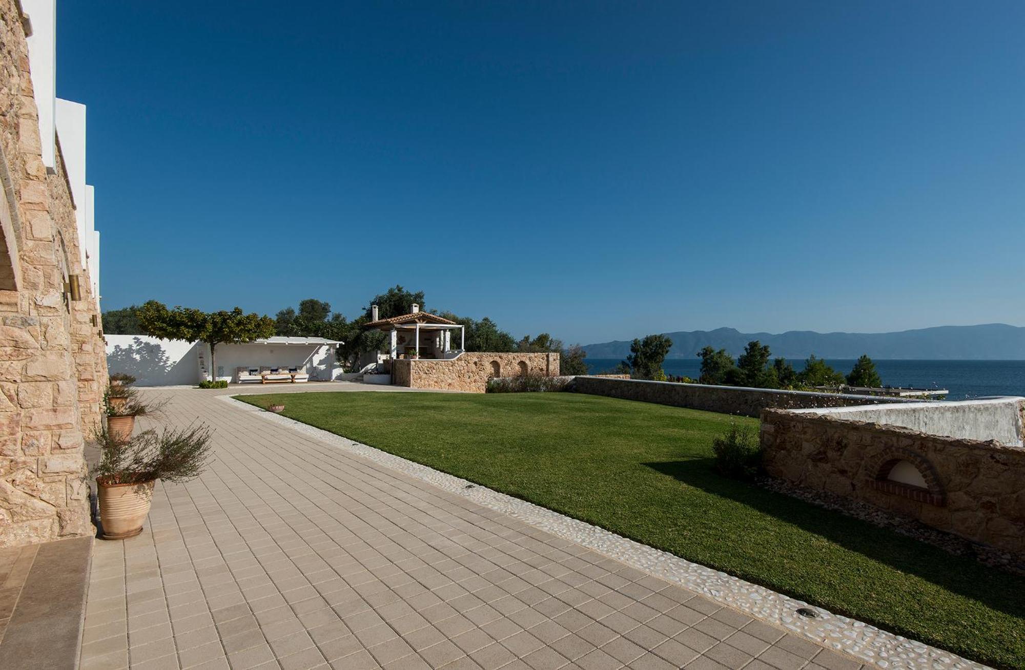 Amelia Villa Collection Arkítsa Exteriér fotografie