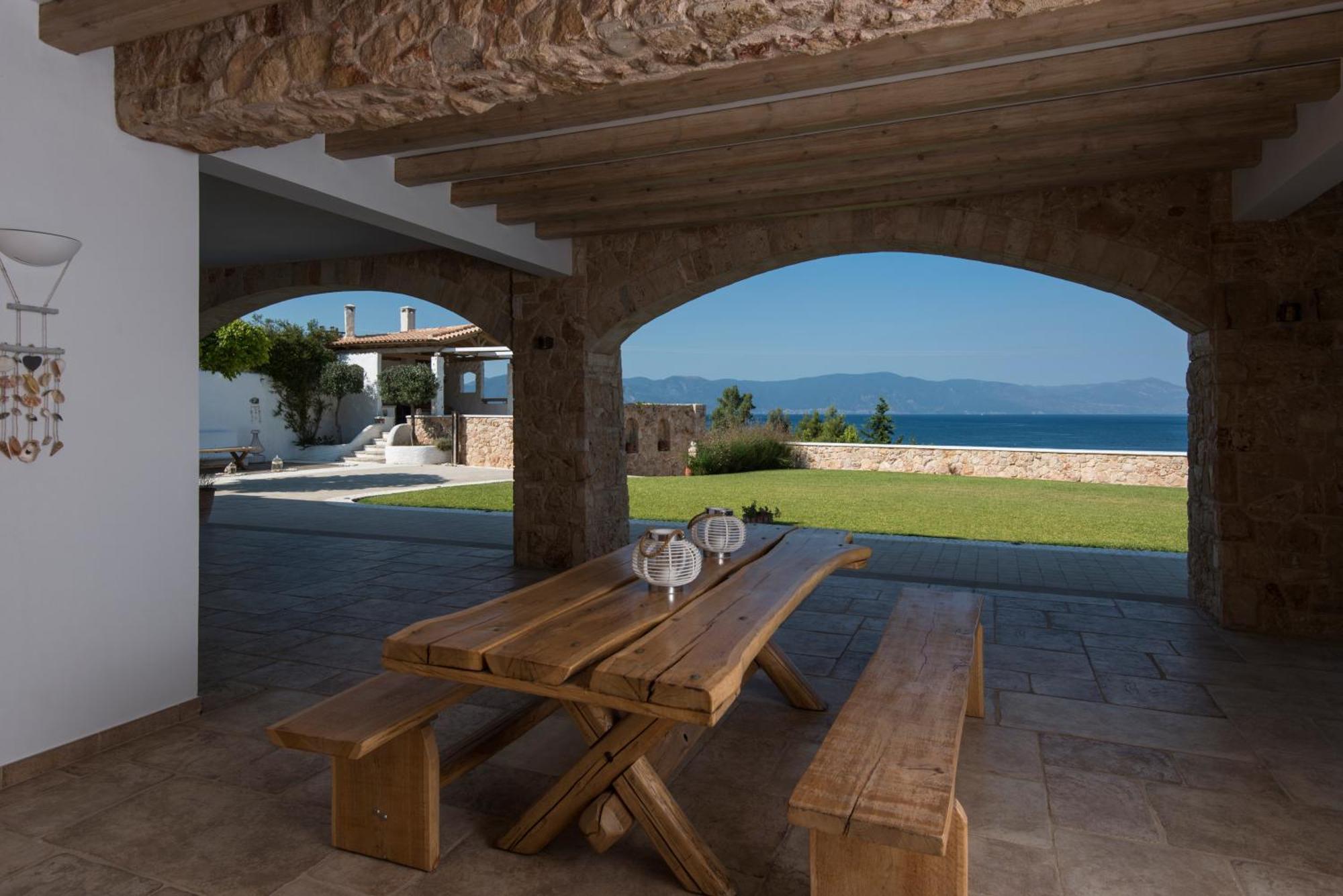 Amelia Villa Collection Arkítsa Exteriér fotografie