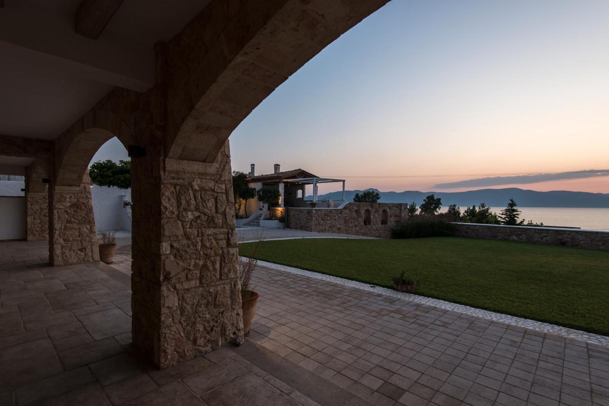 Amelia Villa Collection Arkítsa Exteriér fotografie