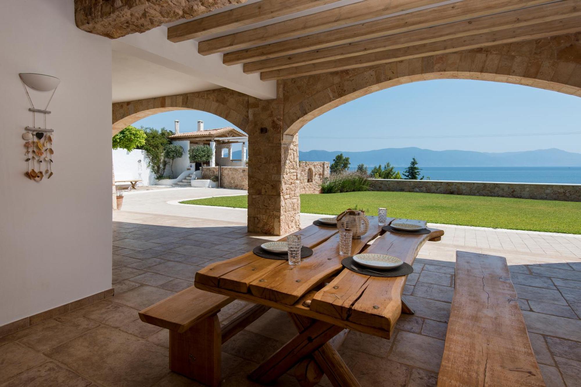 Amelia Villa Collection Arkítsa Exteriér fotografie