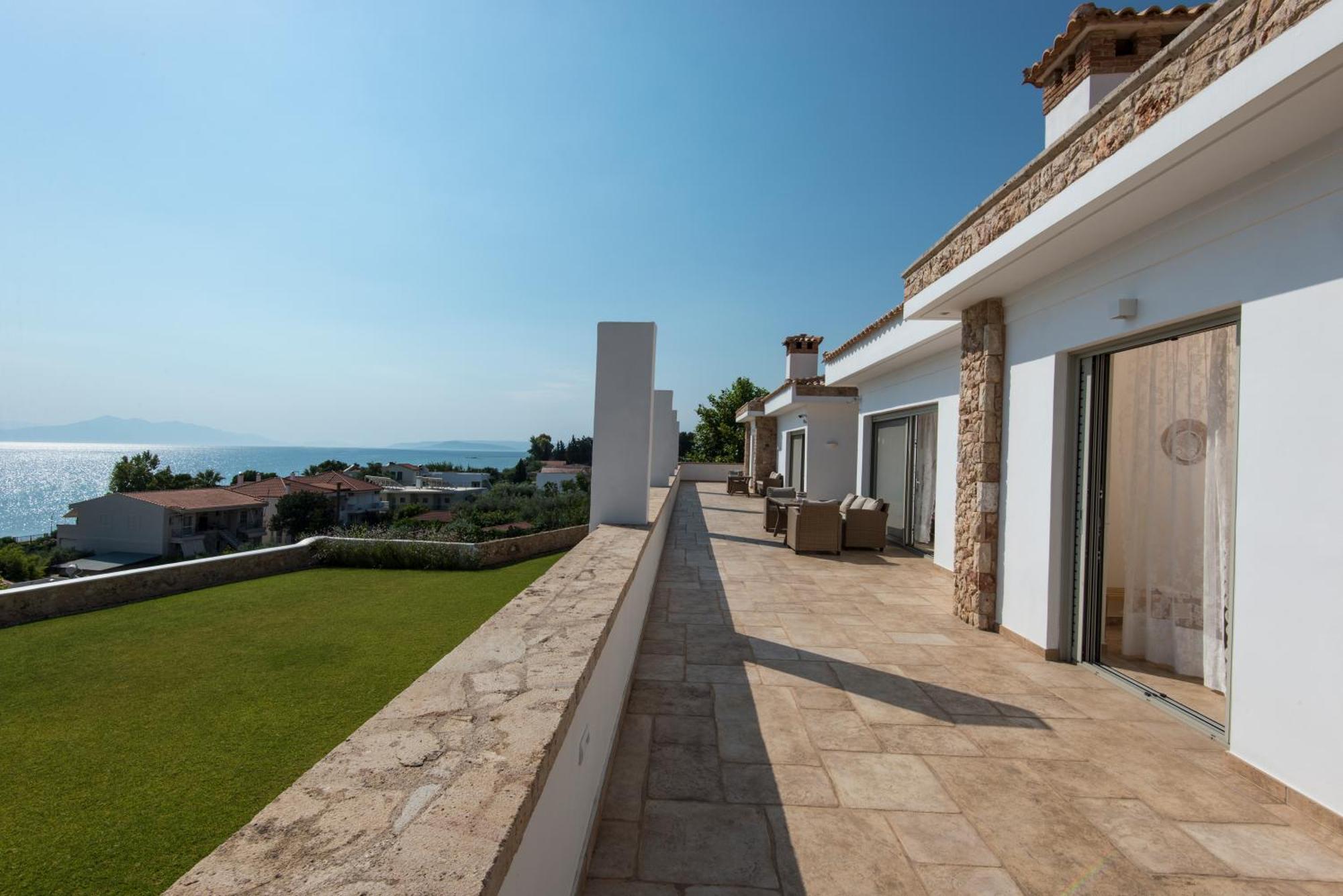 Amelia Villa Collection Arkítsa Exteriér fotografie